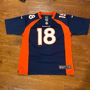 Youth large Nike NFL Broncos Manning jersey
